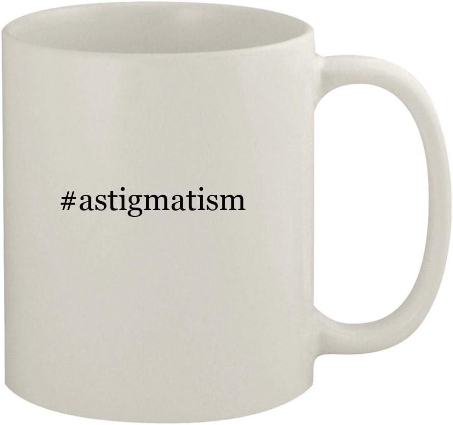 #astigmatism - 11oz Ceramic White Coffee Mug, White