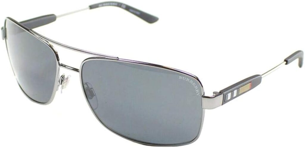 BURBERRY Sunglasses BE 3074 100387 Gunmetal 63mm