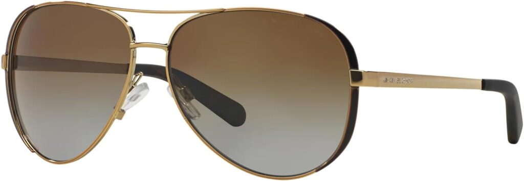 Michael Kors Womens Asian Pilot Sunglasses