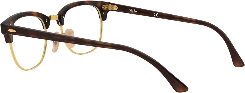 Ray-Ban Rx5154 Clubmaster Square Prescription Eyeglass Frames