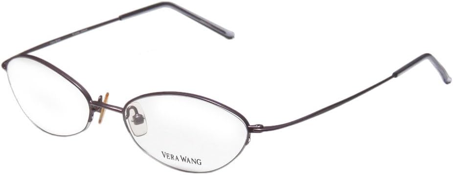 Vera Wang V24 Womens/Ladies Cat Eye Half-rim Titanium Elegant Trendy Eyeglasses/Eyeglass Frame