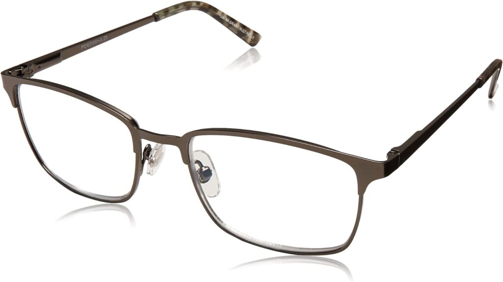 Foster Grant Mens Braydon Multifocus Reading Glasses